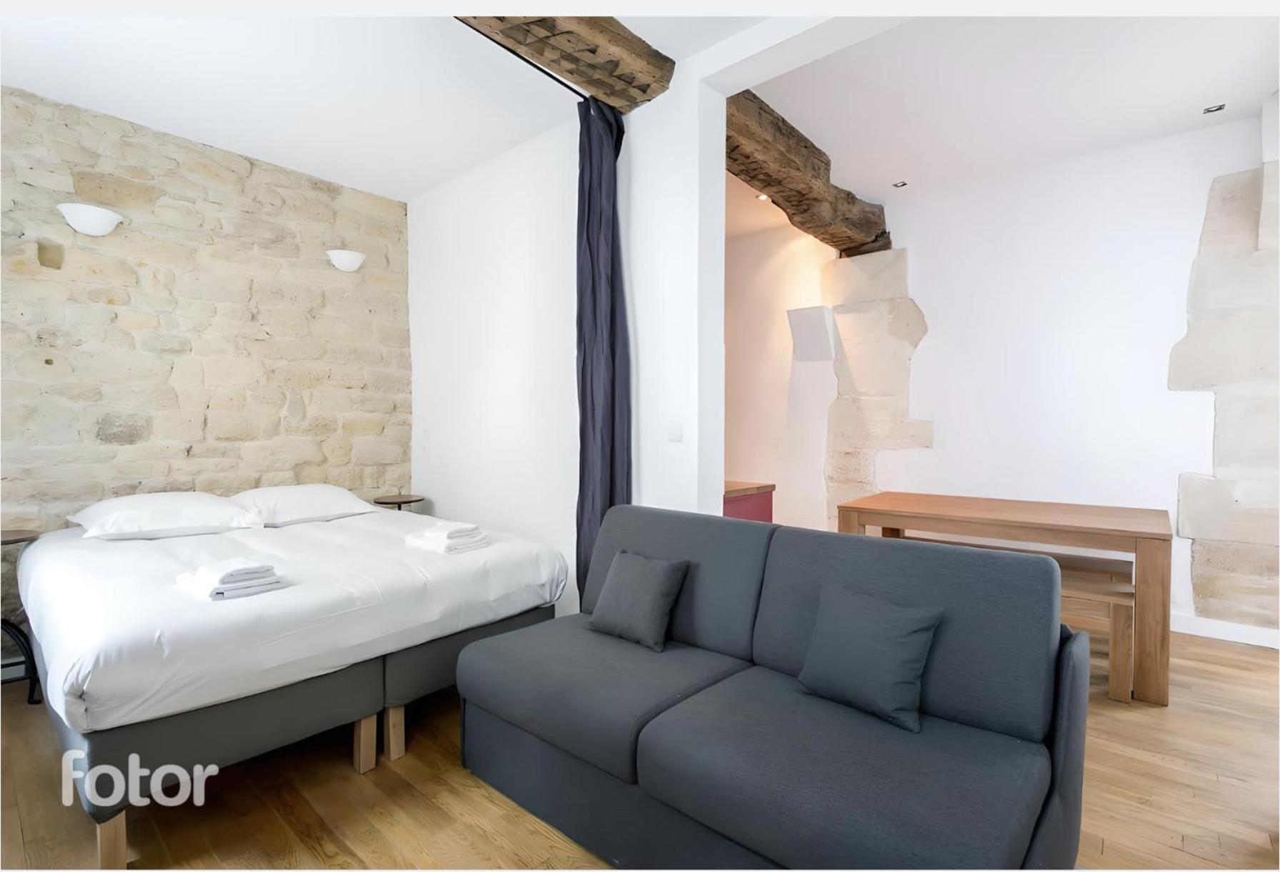 Suite Du Lion/Ac Historic Flat, Marais, 4-5 Guests Париж Екстериор снимка